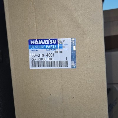 Komatsu Cartridge Fuel Filter 600-319-4801 MPN Genuine Part Made in Japan