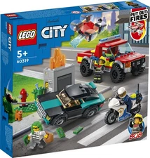 LEGO ® City 60319 fire set and chase