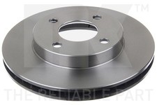 2x NK Bremsscheibe 202282 passend für NISSAN