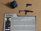 1988 Gi joe S.W.A.T Specialist Shockwave (Weapons, File Card only) Vintage