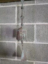 Vintage Paolo Soleri Cast Bronze Wind Bell Round Nice Natural Patina
