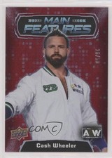 2022 Upper Deck AEW All Elite Wrestling Main Features Red 26/50 Dash Wilder 0f1g
