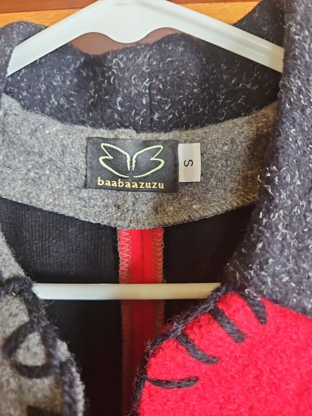 Baabaazuzu Handmade Patchwork Wool Jacket Coat Re… - image 4