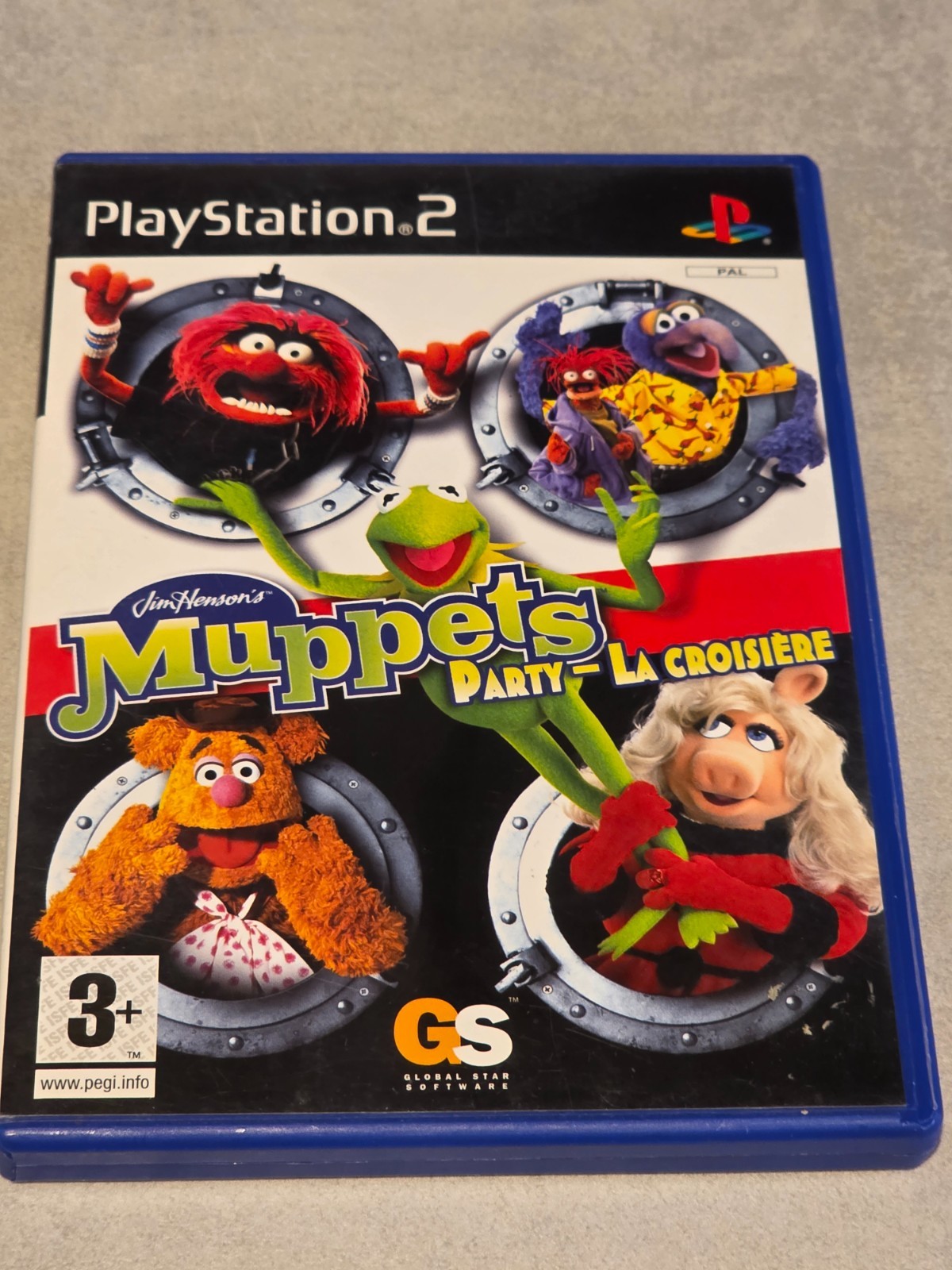 MUPPETS PARTY LA CROISIERE SONY PS2 PLAYSTATION 2