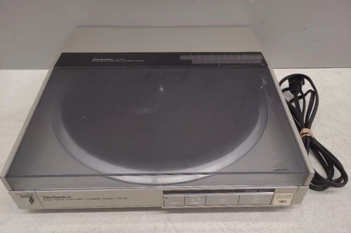 Technics SL-Q5 Linear Tracking Turntable W/Power Cord Power Tested & Spins