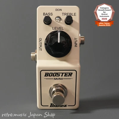 Ibanez BTMINI Booster MINI Pedal Made in Japan +24dB Clean Boost Guitar FX - Photo 1/4