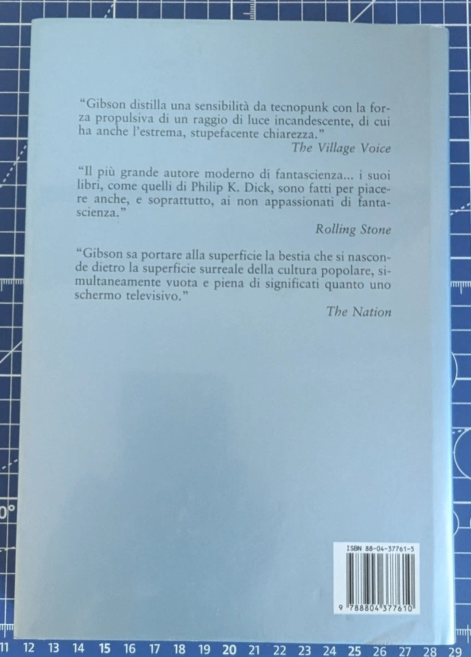 LA NOTTE CHE BRUCIAMMO CHROME - 1a ed. ita 1993 - Interno Giallo- William Gibson - Immagine 2 di 4