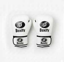 Boxify White Boxing Gloves &ndash; 8oz to 20oz | Professional, All Sizes & Multi-Color