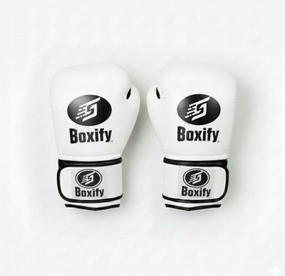 Boxify White Boxing Gloves   8oz to 20oz | Professional, All Sizes & Multi-Color