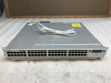 Cisco Catalyst WS-C3850-48P-S 48-Port PoE Switch - Tested / Factory Reset