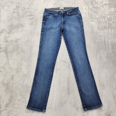 Smith + Rogue Jeans Womens 30x34 Blue No. 41 STR8 Regular Straight Stretch Denim