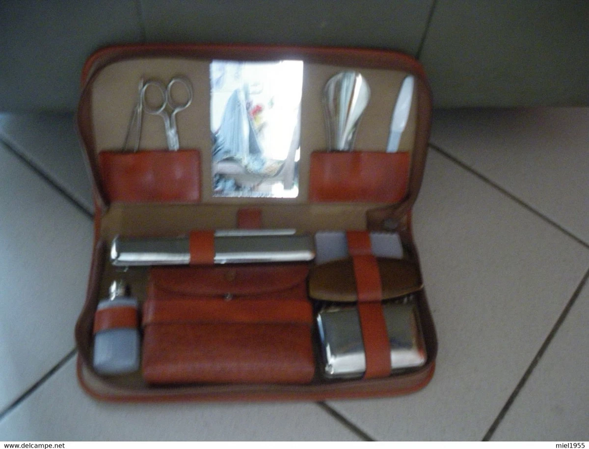 Trousse de toilette dés années 1950 des années 1960