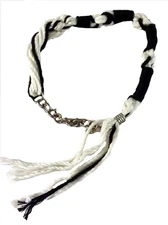 Jewish Tzit Tzit Blue Techelet Shema  Bracelet   -  FREE SHIPPING