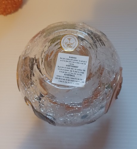 HALLOWEEN Crystal Clear Industries Celebrations Halloween 5"Votive Original Box - Picture 6 of 14