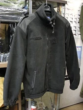 Black Jacket in Fleece Fibers Size S New Version
