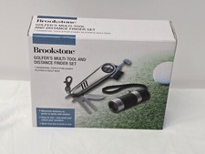 OEM NIB Brookstone Golfer's Multi-Tool And Distance Finder / Free Fast Shipping 