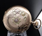 Antique C.1902 Waltham 16s 15J Grade 620 14ct Solid Gold Hunter Pocket Watch