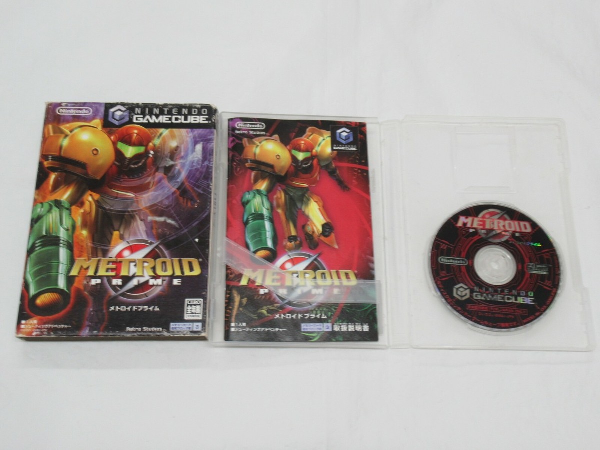 M12 UGX Nintendo GameCube Metroid Prime GC Japan GC w/box | eBay