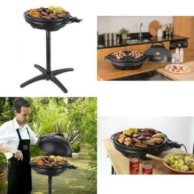 George Foreman Electric BBQ Grill Non-Stick Barbecue Grill For Indoor/Outdoor