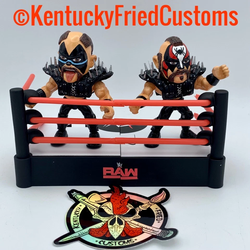 Figura personalizada The Loyal Subjects *Kentucky Fried Customs* Wwe The Road warriors Foto 4 de 4