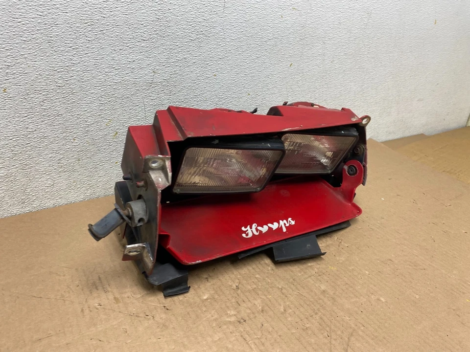 1987 to 1992 Chrysler LeBaron Left Driver LH Halogen Headlight N1141 PS - Image 3 of 4