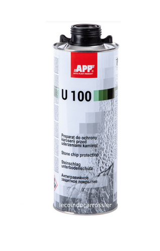 Carton De 12 Antigravillons Noir U100/U200 + Pistolet - Pour Carrosserie, Marque APP, Neuf