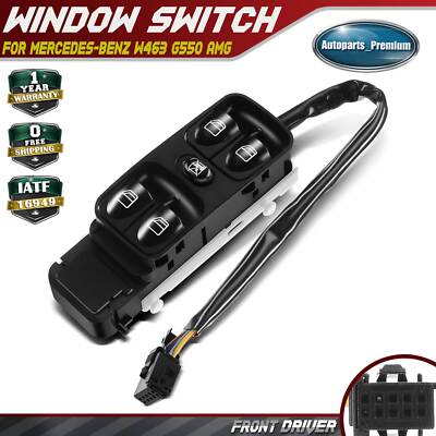 Power Window Switch Assembly Front Left for Mercedes-Benz W463