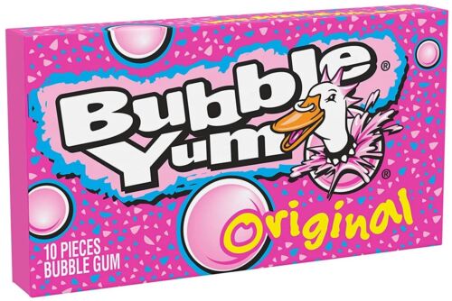 4x Bubble Yum Original Paquete de 10 Piezas Bubble Gum American Gum - Imagen 2 de 3