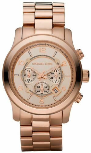 Michael Kors Rose Gold Chronograph 