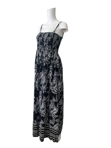 M&S Collection Beachwear Maxi Dress Size 14 Womens NEW Black Straps U42 RRP £29 - Picture 10 of 12
