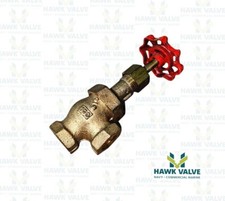 3/8" Bronze 150 SWP / 300 WOG Threaded Angle Valve - MILWAUKEE  Fig. 595