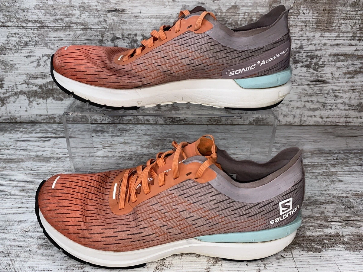 Salomon Sonic 3 Accelerate Athletic Running Shoes Purple Orange Women's  Size 7 | eBay