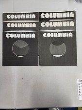 45 RPM 7" RECORD SLEEVES CO. SLEEVE 6 PACK SEE PHOTOS - Columbia SLV192 
