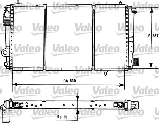 Radiateur moteur Valeo 731173 pour éviter la surchauffe et protéger le bloc thermique