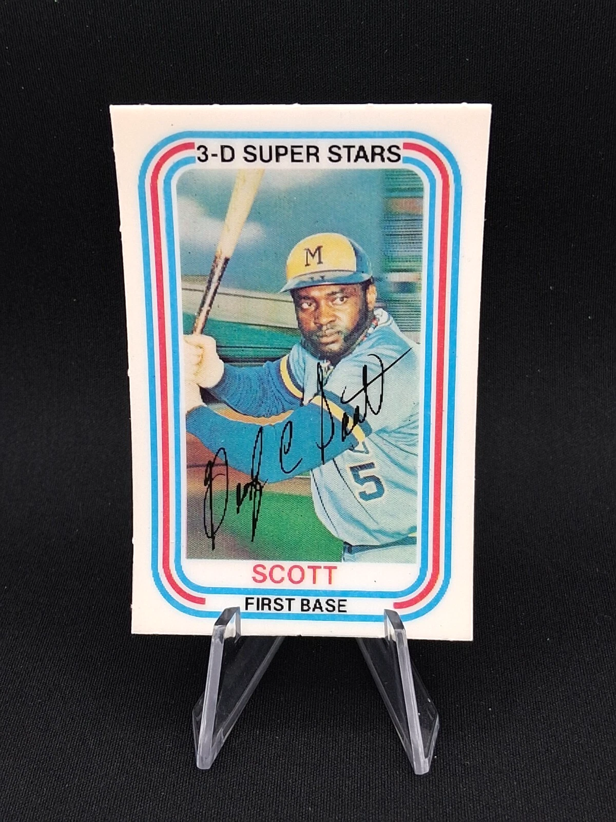 1976 Kelloggs 3-D Superstars #21 George Scott