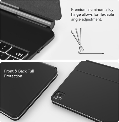 Magnetic Keyboard Case for iPad Pro 12.9 inch (Multiple Generations) - NEW** - Picture 7 of 8