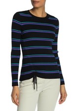 Laundry By Shelli Segal Ribbed Knit Ruched Sw...