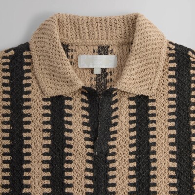 ⏰ NEW ⏰KITH Keyon Crochet Pullover|SUMMER24|Large|Shea ⏰ NEW ⏰KITH Keyon Crochet Pullover|SUMMER24|Large|Shea