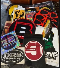 Vintage Hip Hop Sticker Pack The Pharcyde, Heather B, Sime One, Eazy E, Snoop