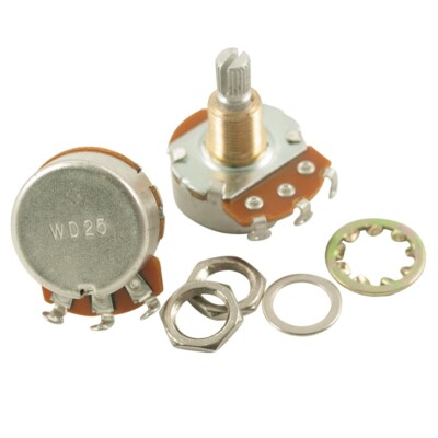 NEW - Alpha 25K Audio Taper Guitar Pot