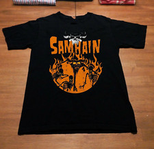 Samhain Danzig Band fire T Shirt Full Size S-5XL