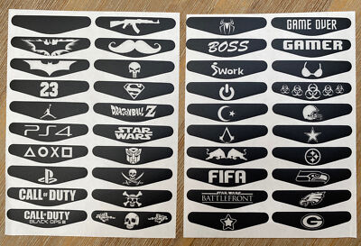 PlayStation 4 Controller Sticker / Aufkleber / Decal + PS4 NEU NFL FIFA - #25-32