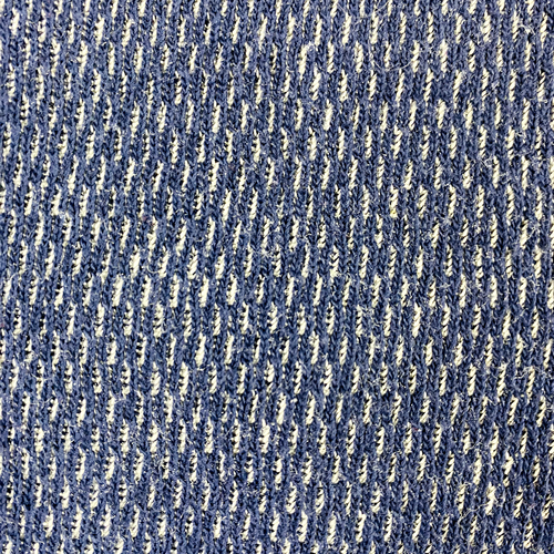 Morgan Mills Thermal Shirt Mens XL Blue Long Sleeve Waffle Knit Cuffed Crew Neck - Picture 4 of 9