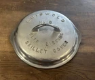 Griswold No. 6 Self Basting Skillet Lid Fully Marked #6 Nickel Chrome Vintage
