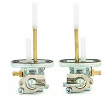 Left Right Side Petcock Set - Yamaha XS1 XS2 XS500 XS650 TX500 TX650 TX750 Valve
