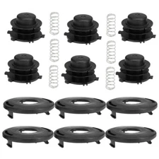 6X Spool Trimmer Head Cover Cap Spring Stihl 25-2 FS 90 100 110 120 130 55 80 83
