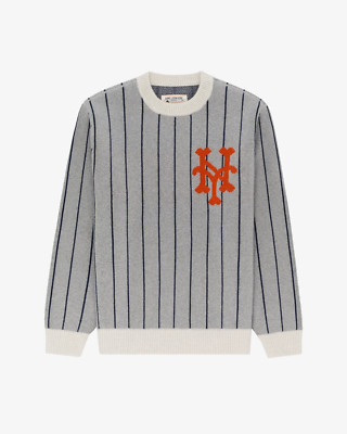 Aime Leon Dore New York Mets Pinstripe Sweater. Men s Medium - SOLD OUT Wool ALD