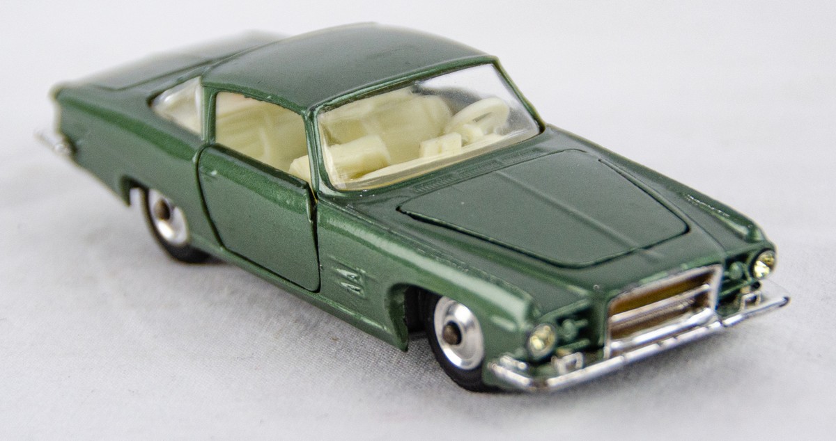 ミニカー　コーギートイズ　corgi toys L6.4 クライスラー　V8 Corgi Toys 1/43 Blue Ghia L6.4 Chrysler V8 w/ Jeweled