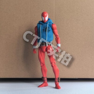In Stock CT Toys MAFEX No.186 Scarlet Spider Comic Ver In Stock CT Toys MAFEX No.186 Scarlet Spider Comic Ver