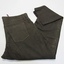 Unbranded Mens Leather Regular straight Jeans W40 / L34 REF (Y01702)